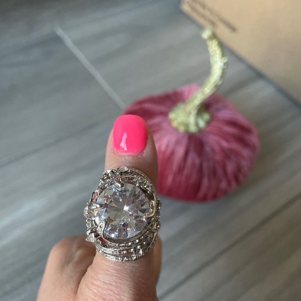 Silver Cocktail Ring